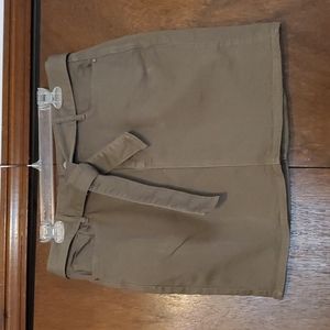 Apt. 9 denim skirt, olive color, size 12.